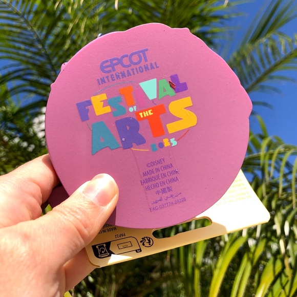 Disney Parks 2025 Epcot Festival Of The Arts Figment Ornament - NEW - Picture 2 of 2